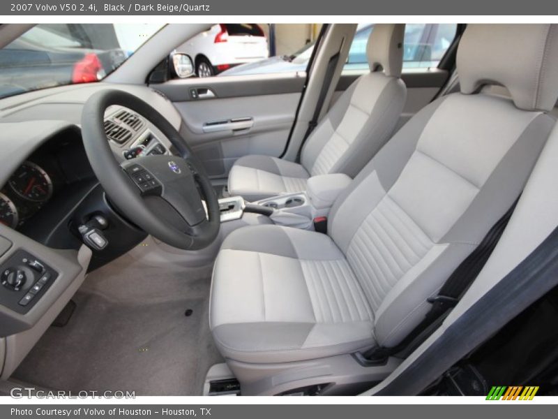  2007 V50 2.4i Dark Beige/Quartz Interior