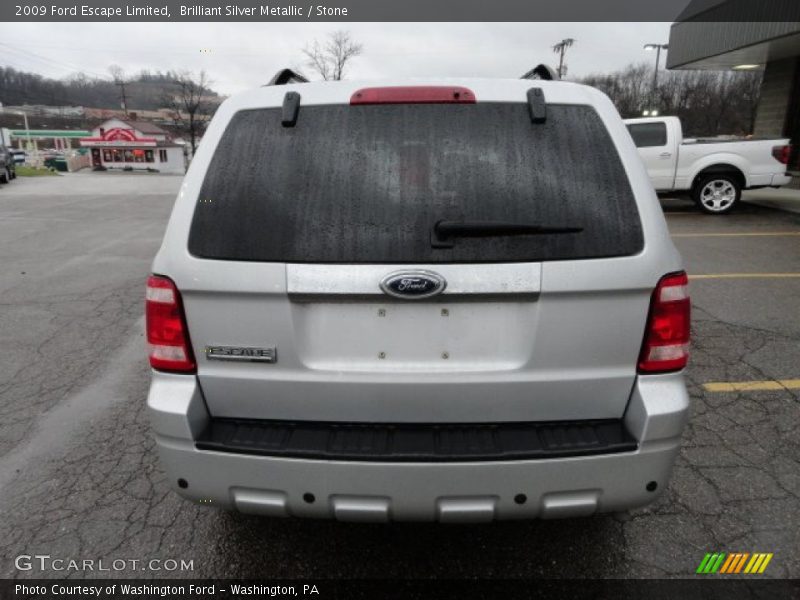 Brilliant Silver Metallic / Stone 2009 Ford Escape Limited