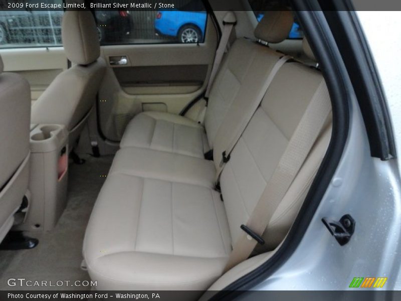 Brilliant Silver Metallic / Stone 2009 Ford Escape Limited