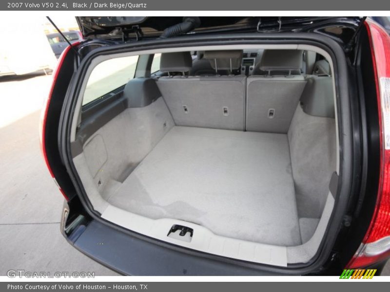 Black / Dark Beige/Quartz 2007 Volvo V50 2.4i
