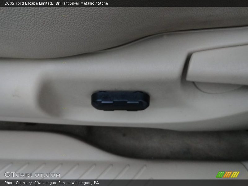 Brilliant Silver Metallic / Stone 2009 Ford Escape Limited