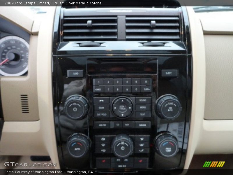 Brilliant Silver Metallic / Stone 2009 Ford Escape Limited