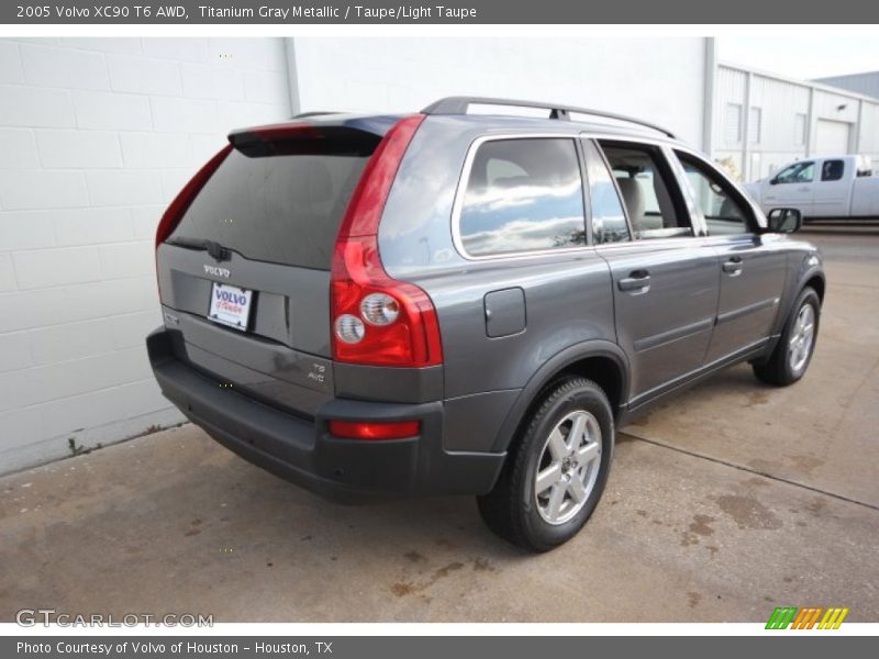 Titanium Gray Metallic / Taupe/Light Taupe 2005 Volvo XC90 T6 AWD