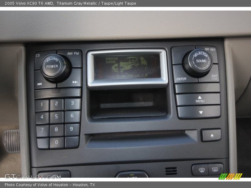 Titanium Gray Metallic / Taupe/Light Taupe 2005 Volvo XC90 T6 AWD