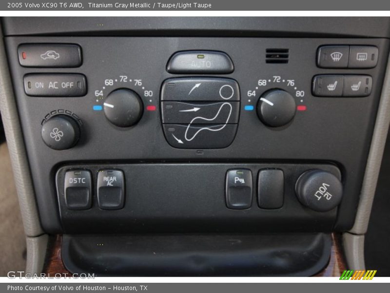 Titanium Gray Metallic / Taupe/Light Taupe 2005 Volvo XC90 T6 AWD