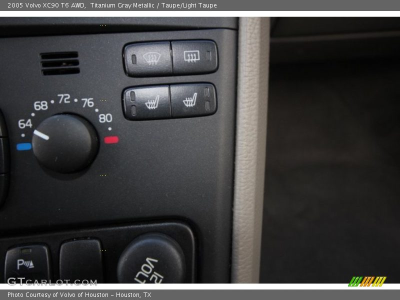 Titanium Gray Metallic / Taupe/Light Taupe 2005 Volvo XC90 T6 AWD