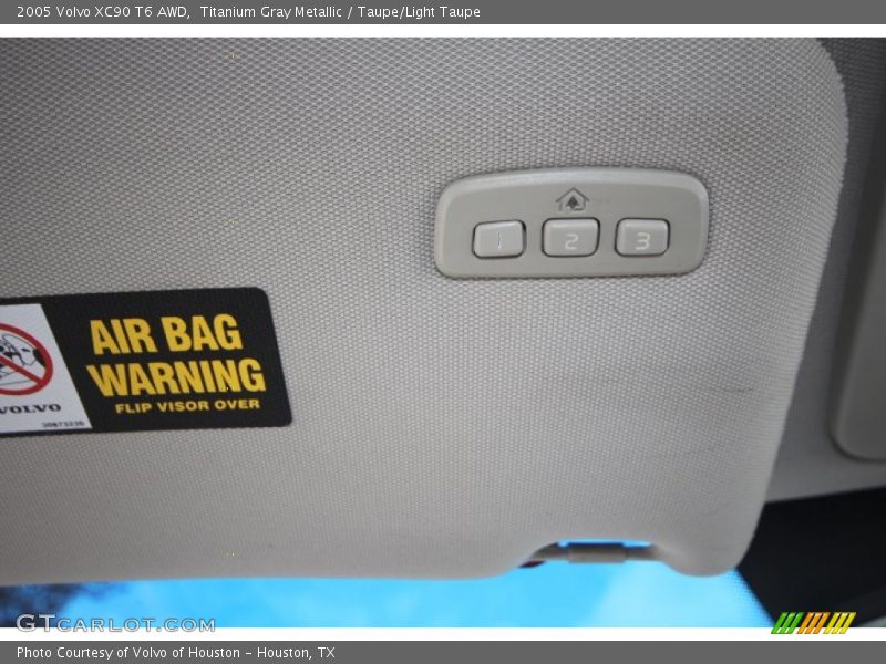 Titanium Gray Metallic / Taupe/Light Taupe 2005 Volvo XC90 T6 AWD