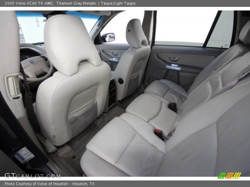 Titanium Gray Metallic / Taupe/Light Taupe 2005 Volvo XC90 T6 AWD
