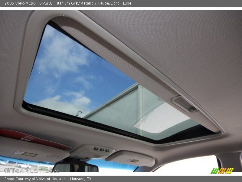Titanium Gray Metallic / Taupe/Light Taupe 2005 Volvo XC90 T6 AWD