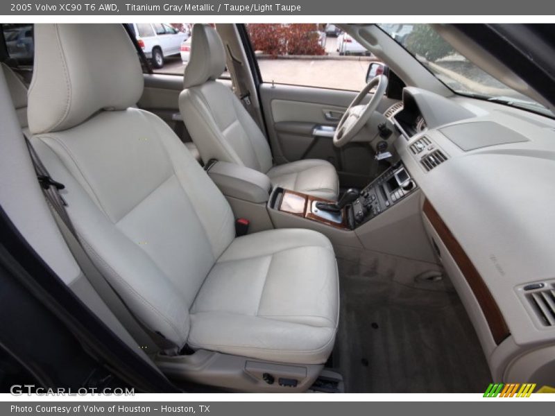 Titanium Gray Metallic / Taupe/Light Taupe 2005 Volvo XC90 T6 AWD