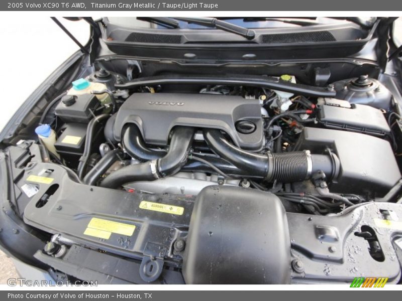 Titanium Gray Metallic / Taupe/Light Taupe 2005 Volvo XC90 T6 AWD