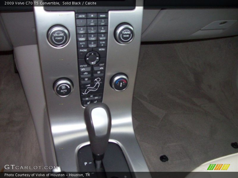 Solid Black / Calcite 2009 Volvo C70 T5 Convertible