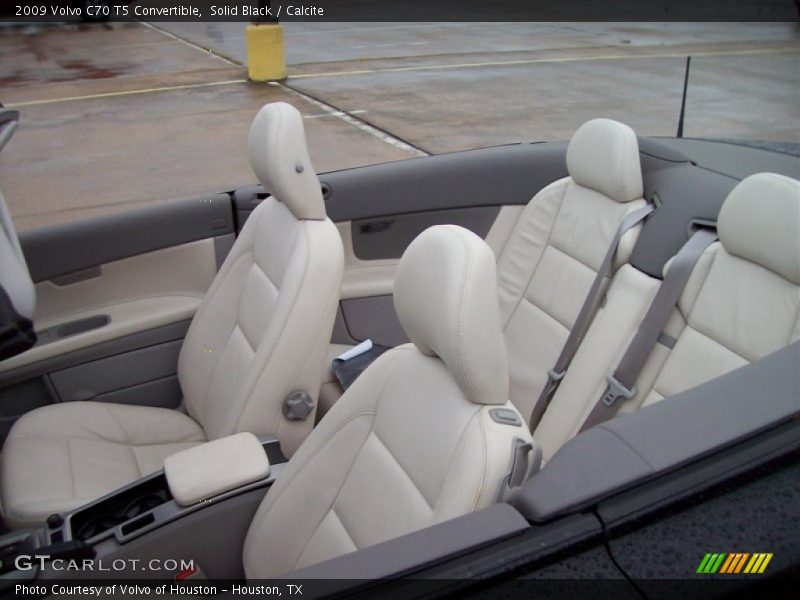Solid Black / Calcite 2009 Volvo C70 T5 Convertible