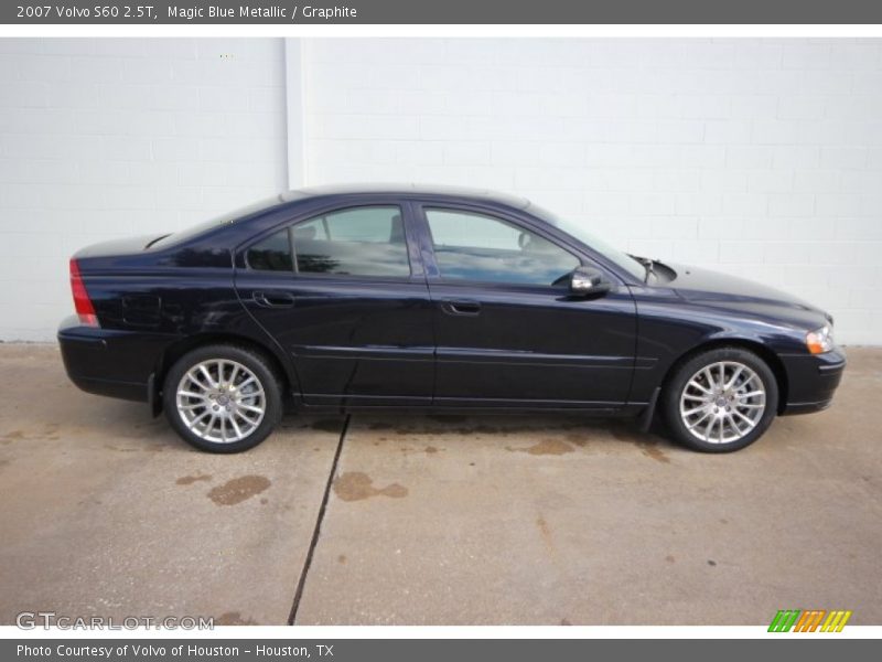 Magic Blue Metallic / Graphite 2007 Volvo S60 2.5T