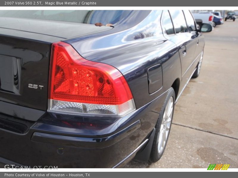 Magic Blue Metallic / Graphite 2007 Volvo S60 2.5T