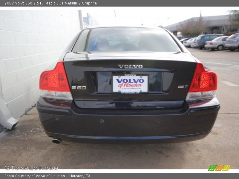Magic Blue Metallic / Graphite 2007 Volvo S60 2.5T
