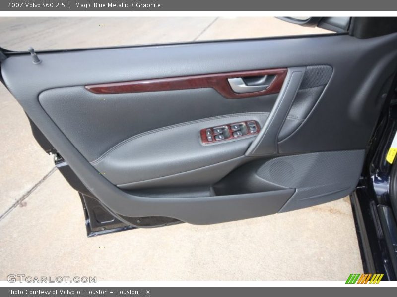Magic Blue Metallic / Graphite 2007 Volvo S60 2.5T