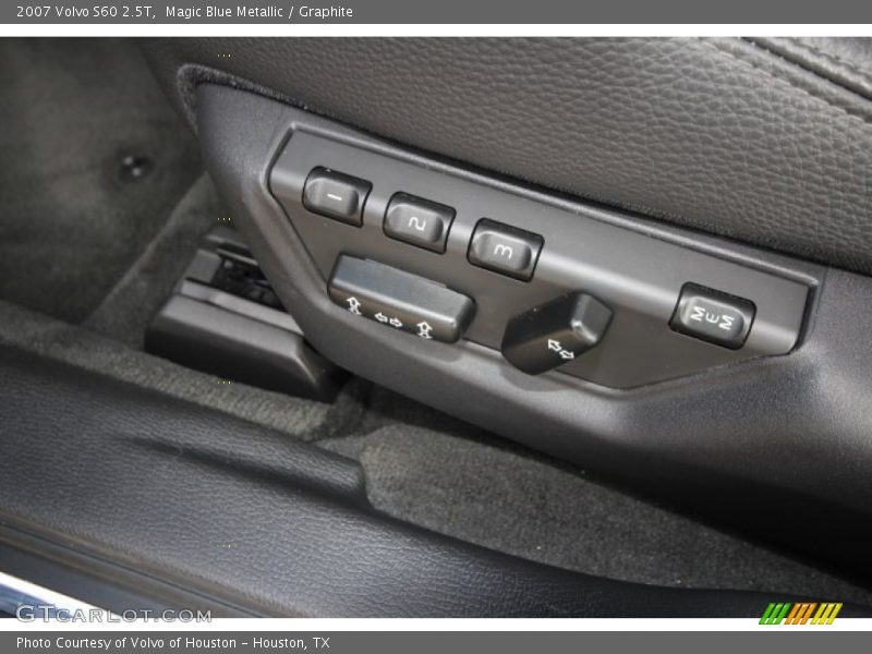 Magic Blue Metallic / Graphite 2007 Volvo S60 2.5T