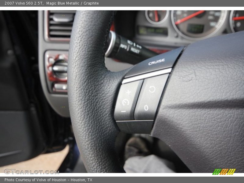 Magic Blue Metallic / Graphite 2007 Volvo S60 2.5T