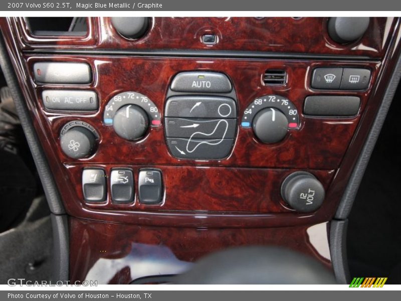 Magic Blue Metallic / Graphite 2007 Volvo S60 2.5T