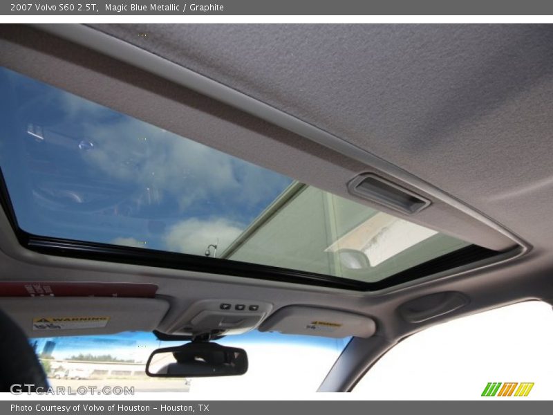 Magic Blue Metallic / Graphite 2007 Volvo S60 2.5T