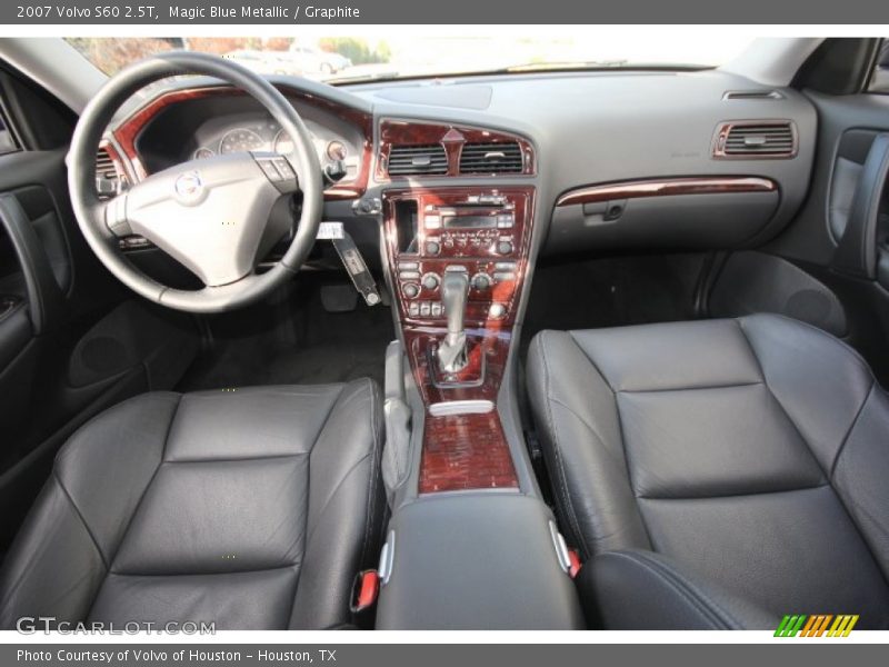 Magic Blue Metallic / Graphite 2007 Volvo S60 2.5T