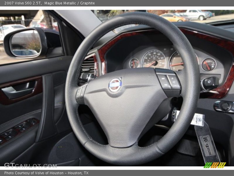 Magic Blue Metallic / Graphite 2007 Volvo S60 2.5T