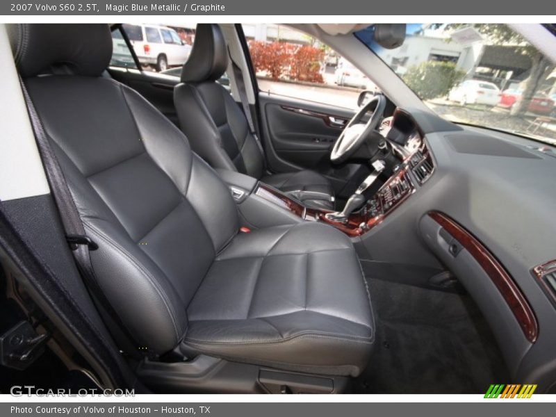 Magic Blue Metallic / Graphite 2007 Volvo S60 2.5T