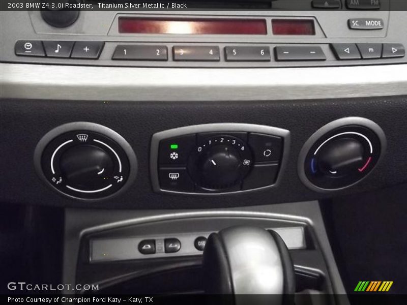 Titanium Silver Metallic / Black 2003 BMW Z4 3.0i Roadster