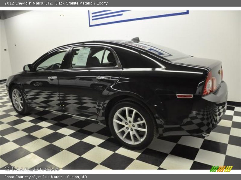 Black Granite Metallic / Ebony 2012 Chevrolet Malibu LTZ