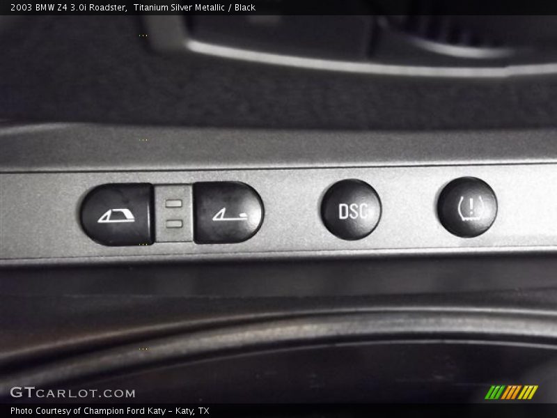 Titanium Silver Metallic / Black 2003 BMW Z4 3.0i Roadster