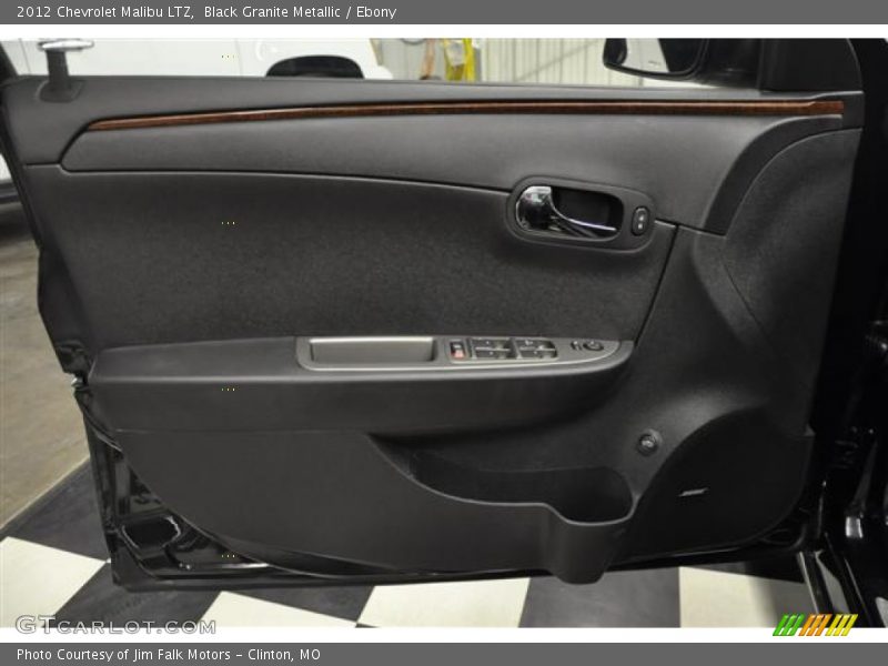 Black Granite Metallic / Ebony 2012 Chevrolet Malibu LTZ