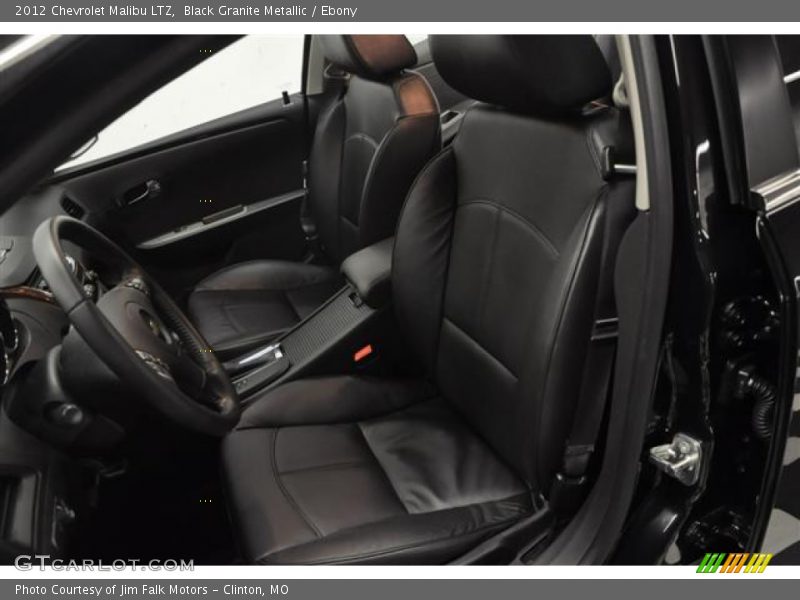 Black Granite Metallic / Ebony 2012 Chevrolet Malibu LTZ