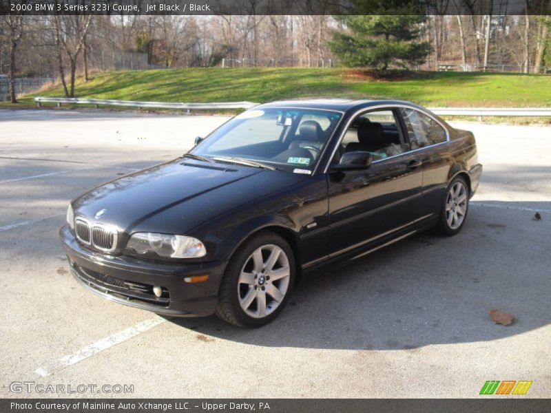 Jet Black / Black 2000 BMW 3 Series 323i Coupe
