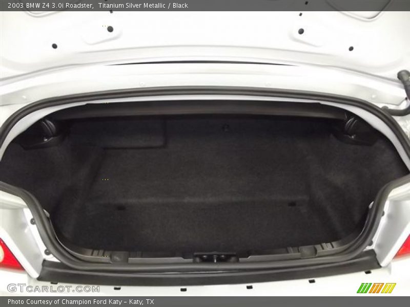 Titanium Silver Metallic / Black 2003 BMW Z4 3.0i Roadster