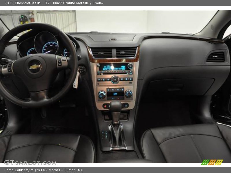 Black Granite Metallic / Ebony 2012 Chevrolet Malibu LTZ
