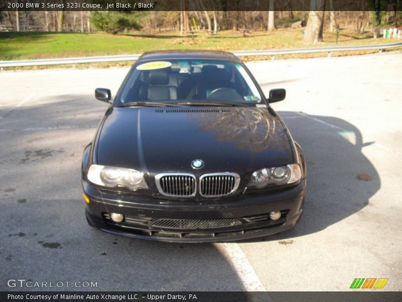 Jet Black / Black 2000 BMW 3 Series 323i Coupe