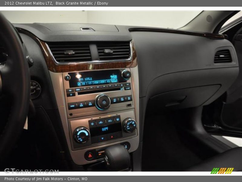 Black Granite Metallic / Ebony 2012 Chevrolet Malibu LTZ