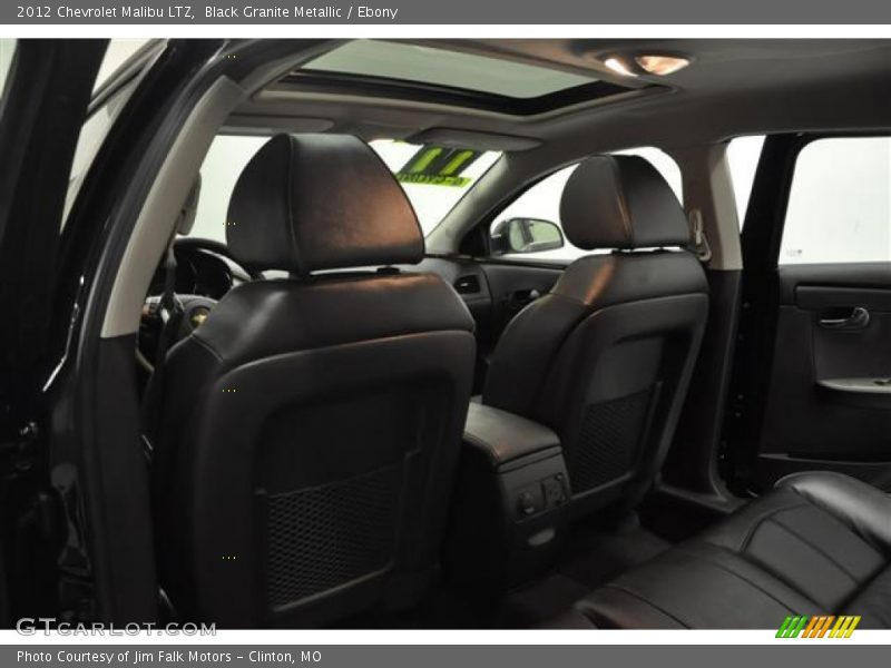 Black Granite Metallic / Ebony 2012 Chevrolet Malibu LTZ