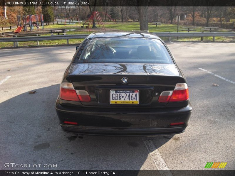 Jet Black / Black 2000 BMW 3 Series 323i Coupe