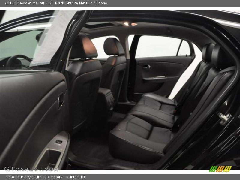 Black Granite Metallic / Ebony 2012 Chevrolet Malibu LTZ