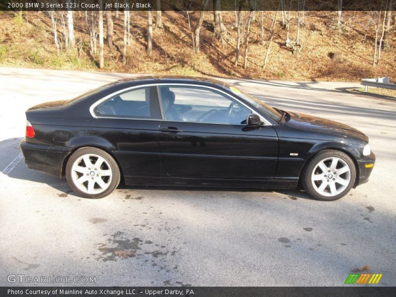 Jet Black / Black 2000 BMW 3 Series 323i Coupe