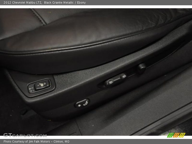 Black Granite Metallic / Ebony 2012 Chevrolet Malibu LTZ