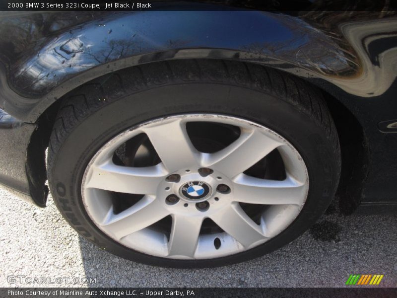 Jet Black / Black 2000 BMW 3 Series 323i Coupe
