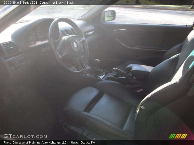 Jet Black / Black 2000 BMW 3 Series 323i Coupe