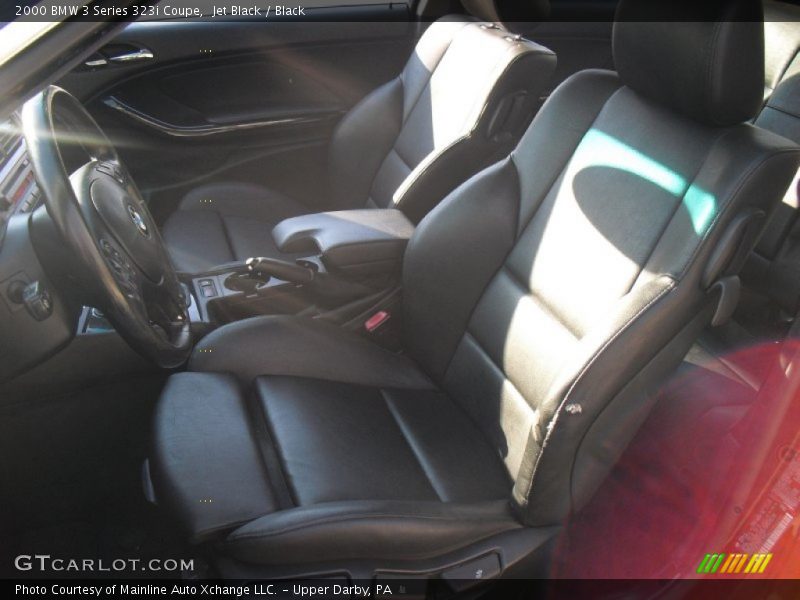 Jet Black / Black 2000 BMW 3 Series 323i Coupe