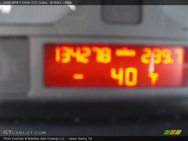Jet Black / Black 2000 BMW 3 Series 323i Coupe