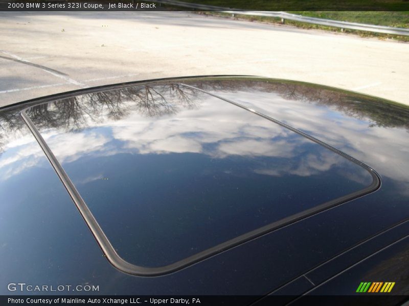 Jet Black / Black 2000 BMW 3 Series 323i Coupe