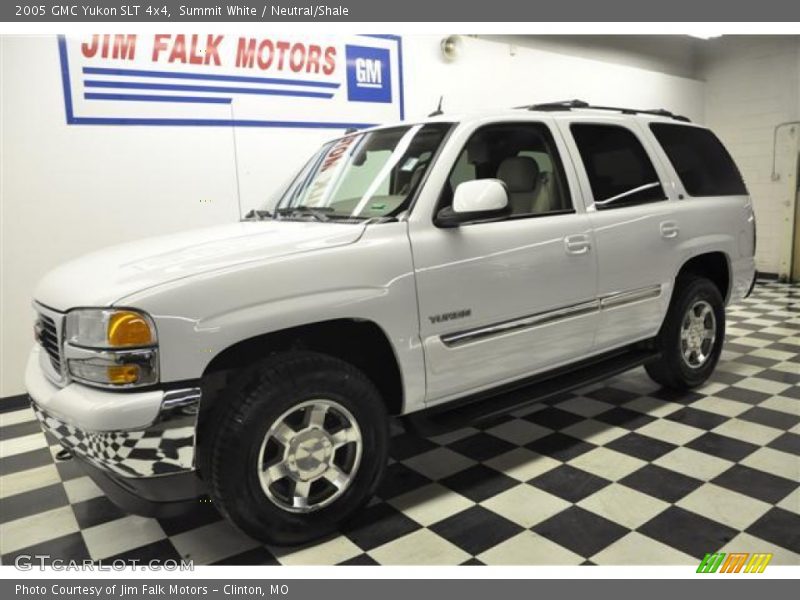Summit White / Neutral/Shale 2005 GMC Yukon SLT 4x4