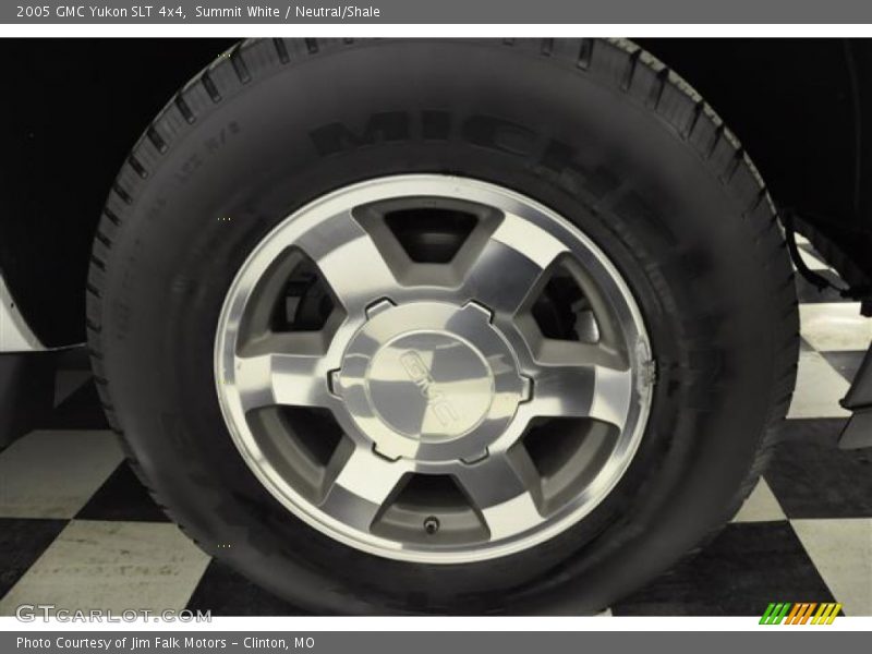 Summit White / Neutral/Shale 2005 GMC Yukon SLT 4x4